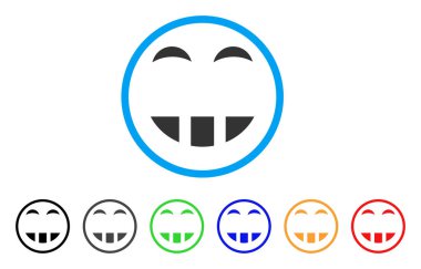 Simge Laugth gülümseme yuvarlak