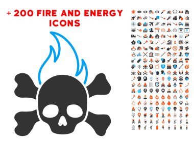 Ölüm ateş simgesi ile Bonus yangın koymak