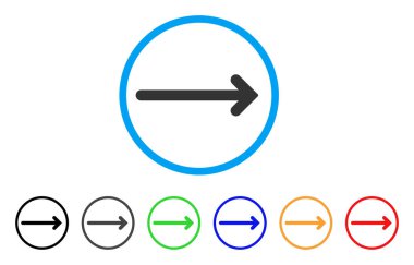 ok sağ vektör simgesi