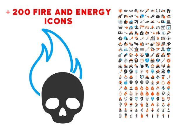 Cehennem ateşi simgesi Bonus güç koleksiyonu ile