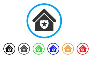 Realty koruma yuvarlak simge