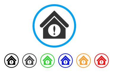 Ünlem bina simgesini yuvarlak