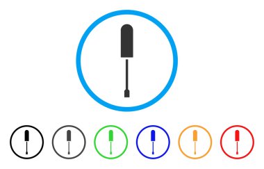 Tornavida yuvarlak simge