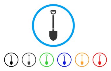 Kürek yuvarlak simge