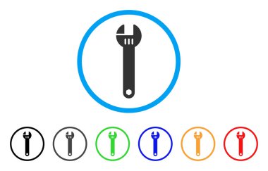 Yuvarlak anahtar simgesini