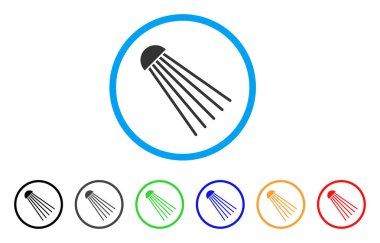 Sprey kaynak yuvarlak simgesi