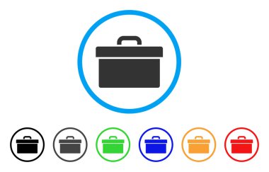 Yuvarlak araç kutusu simgesi