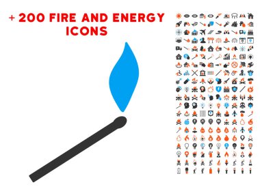 Bonus güç koleksiyonu ile maç ateş simgesi