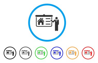 House sunu yuvarlak simge