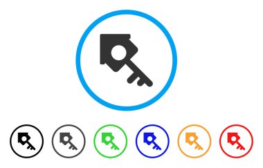 Realty erişim yuvarlak simge