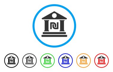 Şekel Banka Binası simgesi yuvarlak