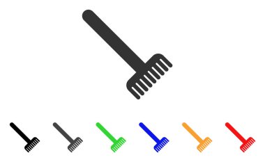 süpürge vektör simgesi