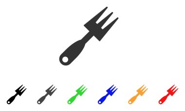 Kültivatör komisyon vektör simgesi