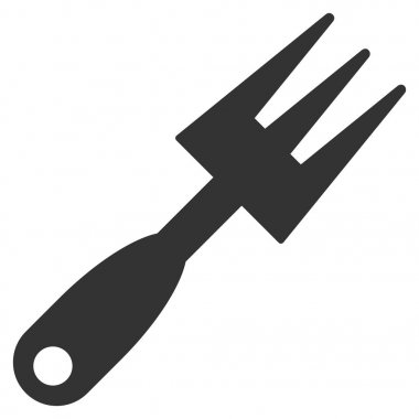 Kültivatör komisyon düz simgesi