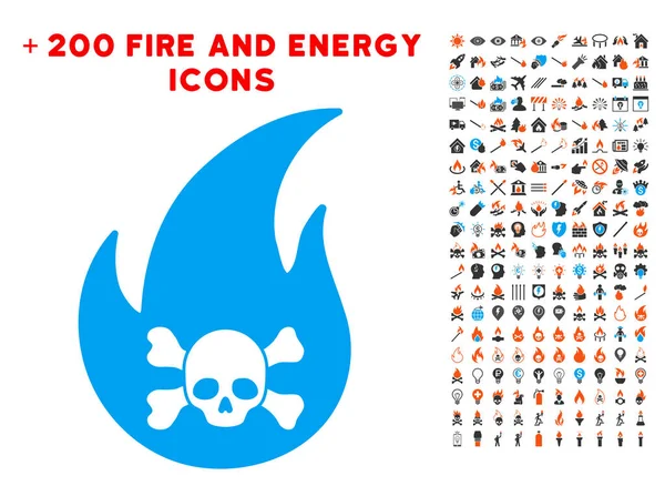 Cehennem ateşi simgesi Bonus güç koleksiyonu ile