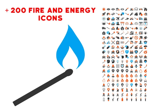 Ateşleme simgesi Bonus güç kümesiyle eşleşen