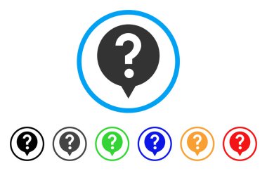 Balon yuvarlak simge yardım