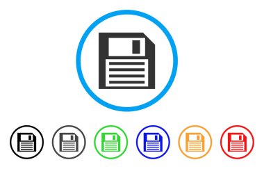 Yumuşak ve sarkık yuvarlak simge kaydetmek