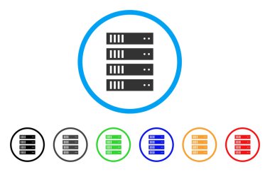 Sunucu yuvarlak simge