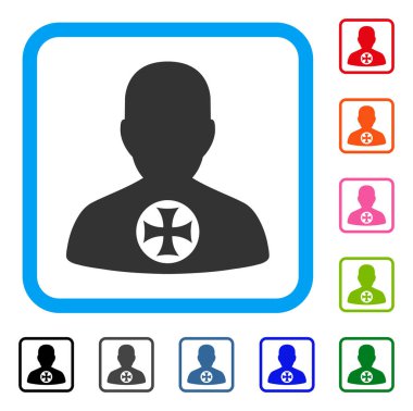 Kahraman Madalyası simgesi çerçeveli