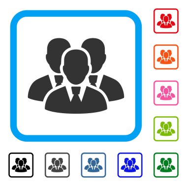 Yöneticisi grup simgesi çerçeveli