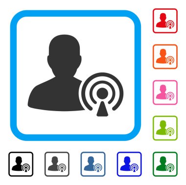 Podcast Creator simgesini çerçeveli