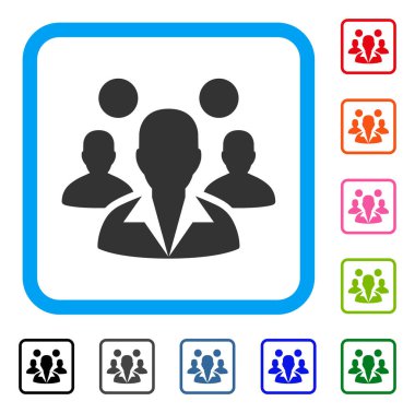 Personel simge çerçeveli