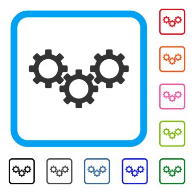 Vites kutusu simgesini çerçeveli