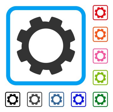 Dişli simgesini çerçeveli