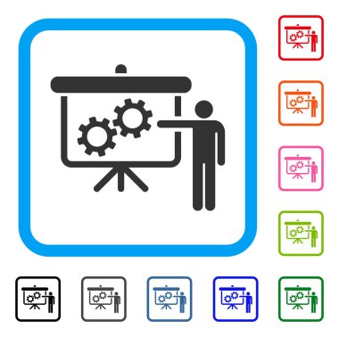 Gears'ı sunu ders simgesi çerçeveli