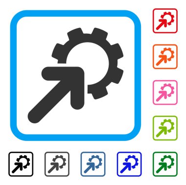 Entegrasyon Cog simgesi çerçeveli