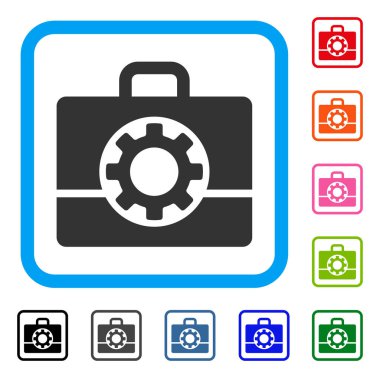 Mekanik durum simgesi çerçeveli