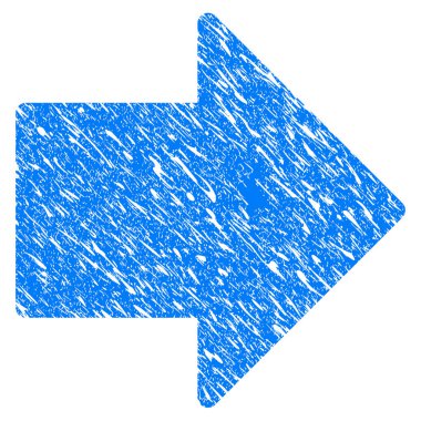 Ok sağ Grunge simgesi