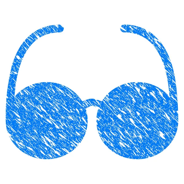 Lunettes de soleil Grunge Icône — Image vectorielle