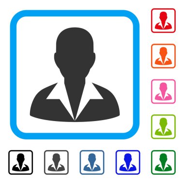 Katip simgesi çerçeveli