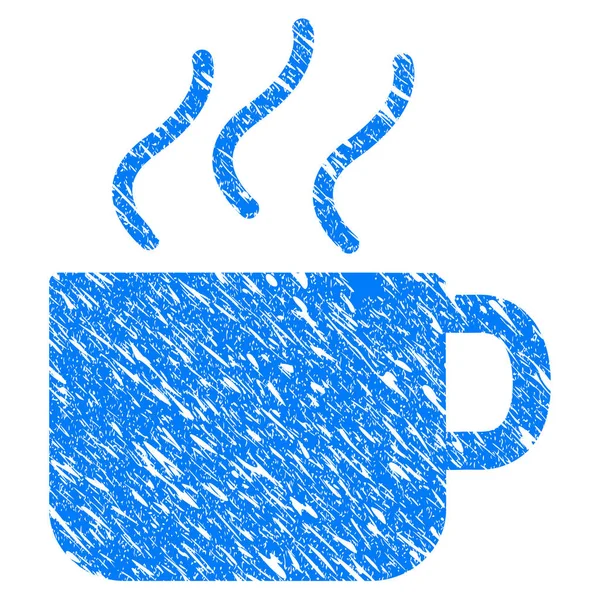 Coupe de café Grunge Icône — Image vectorielle