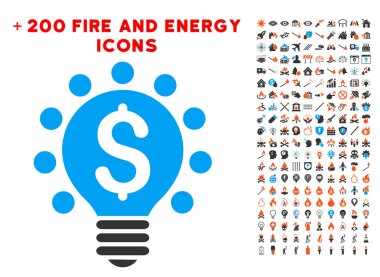 İş Patent ampul simgesi ile Bonus enerji koymak