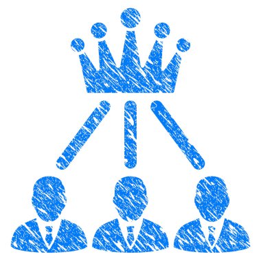 Yönetim Crown Grunge simgesi