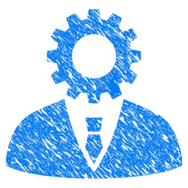 Ruhsuz resmi bürokrat Grunge simgesi