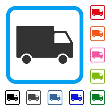 Kargo Van simgesi çerçeveli