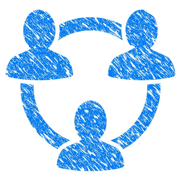 Daire Grunge simgesi güven