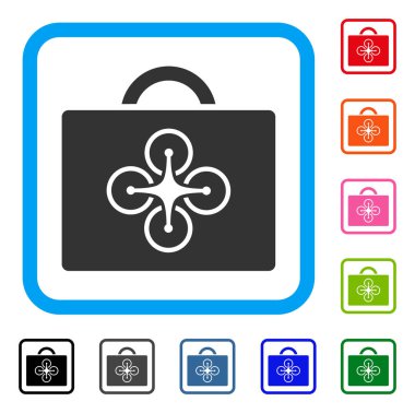 Simge dron Toolcase çerçeveli