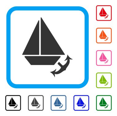 Seaport simgesi çerçeveli