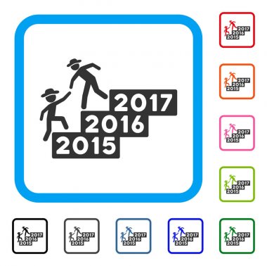 Beyefendi yıllık Yardım simgesini çerçeveli