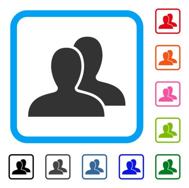 İstemciler simgesi çerçeveli