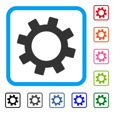 Dişli simgesini çerçeveli