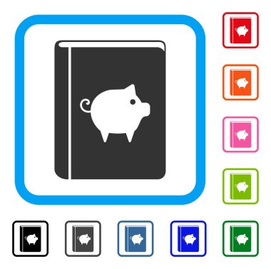 Domuz el kitabı simge çerçeveli