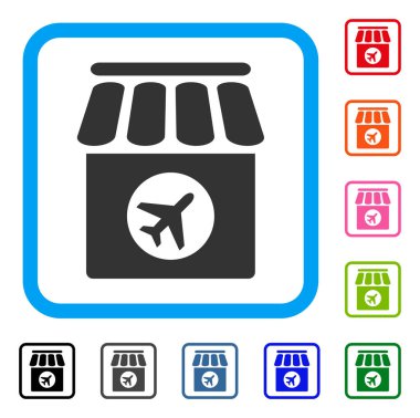 Duty Free simgesi çerçeveli