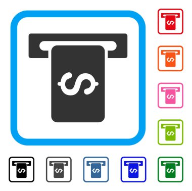 Para simgesi çerçeveli