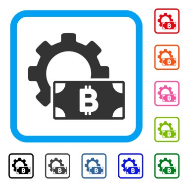 Bitcoin para çekme seçenekleri dişli simgesini çerçeveli